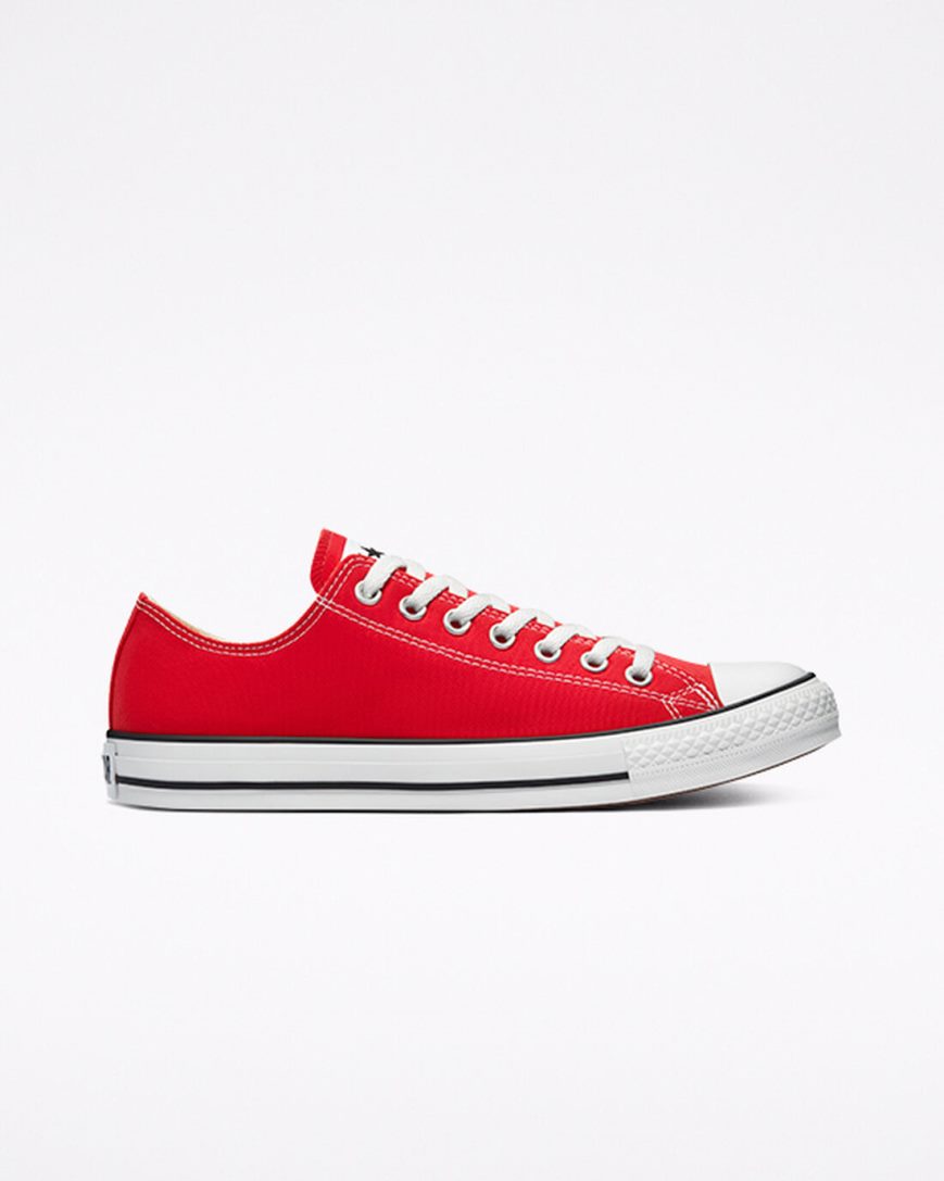 Men\'s Converse Chuck Taylor All Star Classic Low Top Shoes Red | AU 9651CQ